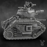 Tabletop Terrain Miniature Steamguard Battle Tank
