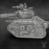 Tabletop Terrain Miniature Steamguard Battle Tank