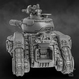 Tabletop Terrain Miniature Steamguard Battle Tank