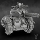 Tabletop Terrain Miniature Steamguard Battle Tank