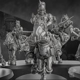 Tabletop Terrain Miniature Steamguard Cavalry x5