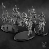 Tabletop Terrain Miniature Steamguard Cavalry x5