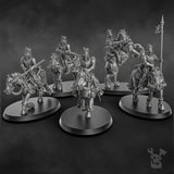 Tabletop Terrain Miniature Steamguard Cavalry x5