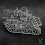 Tabletop Terrain Miniature Steamguard Heavy Battle Tank Yaris
