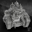 Tabletop Terrain Miniature Steamguard Heavy Battle Tank Yaris