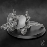 Tabletop Terrain Miniature Steamguard Heavy Weapons Team