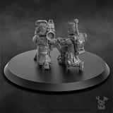 Tabletop Terrain Miniature Steamguard Heavy Weapons Team