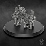 Tabletop Terrain Miniature Steamguard Heavy Weapons Team