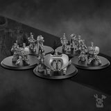 Tabletop Terrain Miniature Steamguard Heavy Weapons Team