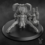 Tabletop Terrain Miniature Steamguard Heavy Weapons Team