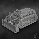 Tabletop Terrain Miniature Steamguard Light APC