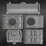Tabletop Terrain Miniature Steamguard Light APC