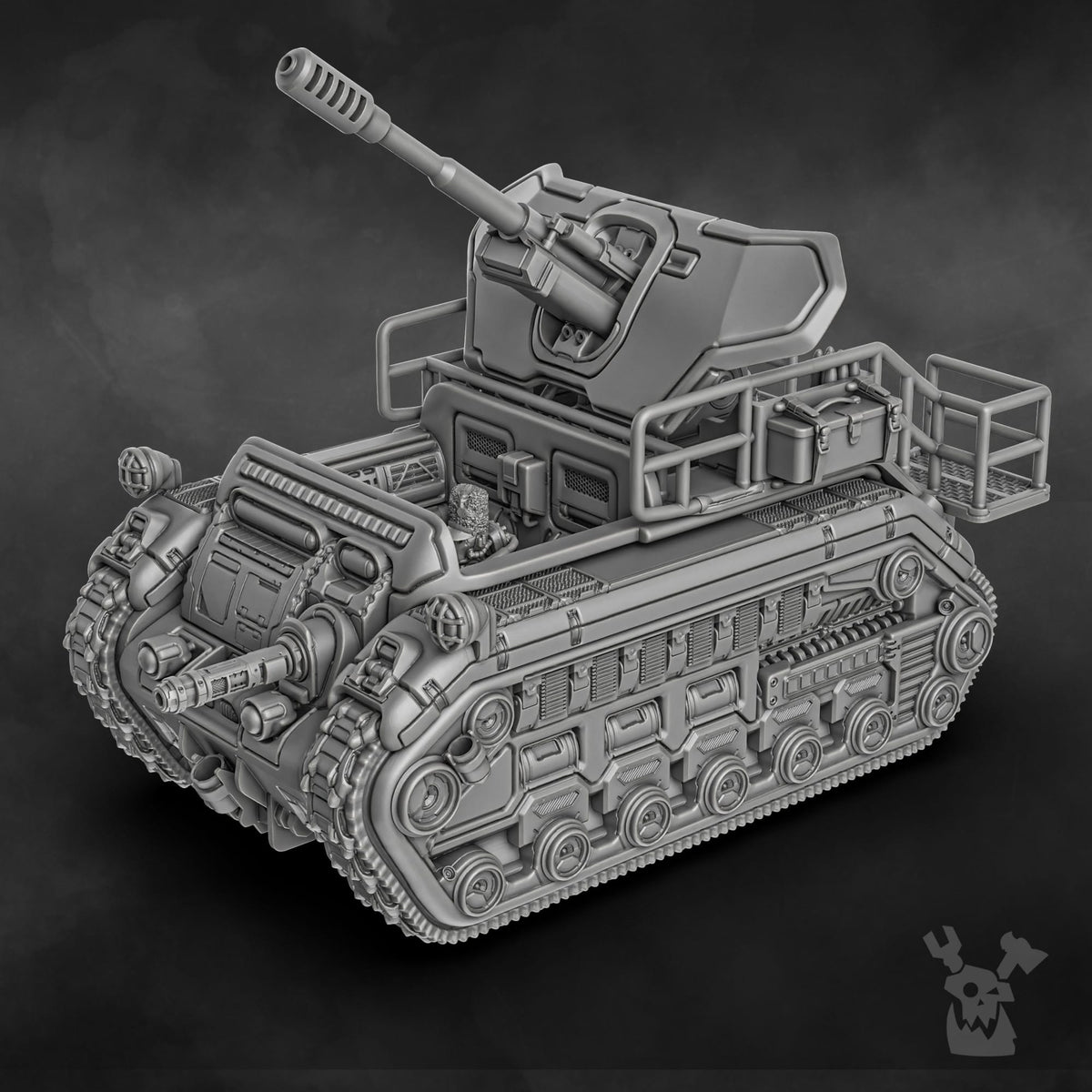 Tabletop Terrain Miniature Steamguard Light APC