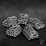 Tabletop Terrain Miniature Steamguard Light APC