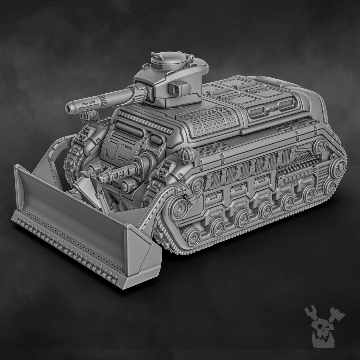 Tabletop Terrain Miniature Steamguard Light APC