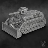 Tabletop Terrain Miniature Steamguard Light APC