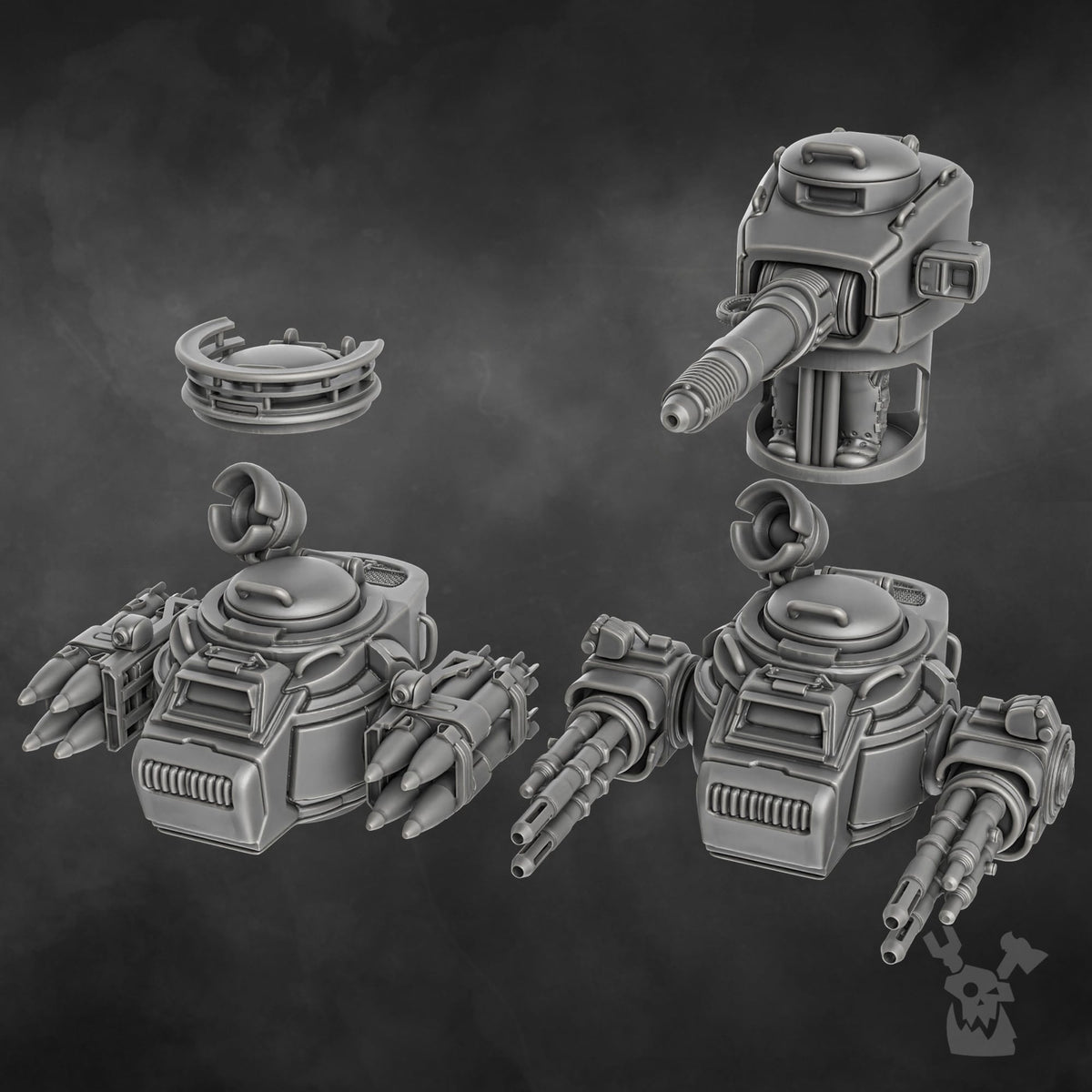 Tabletop Terrain Miniature Steamguard Light APC