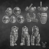 Tabletop Terrain Miniature Steamguard Ogre Squad