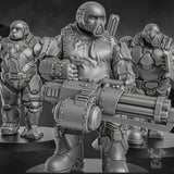Tabletop Terrain Miniature Steamguard Ogre Squad