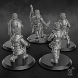 Tabletop Terrain Miniature Steamguard Stormtroopers Squad build-kit