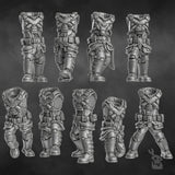 Tabletop Terrain Miniature Steamguard Stormtroopers Squad build-kit