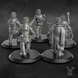 Tabletop Terrain Miniature Steamguard Stormtroopers Squad build-kit