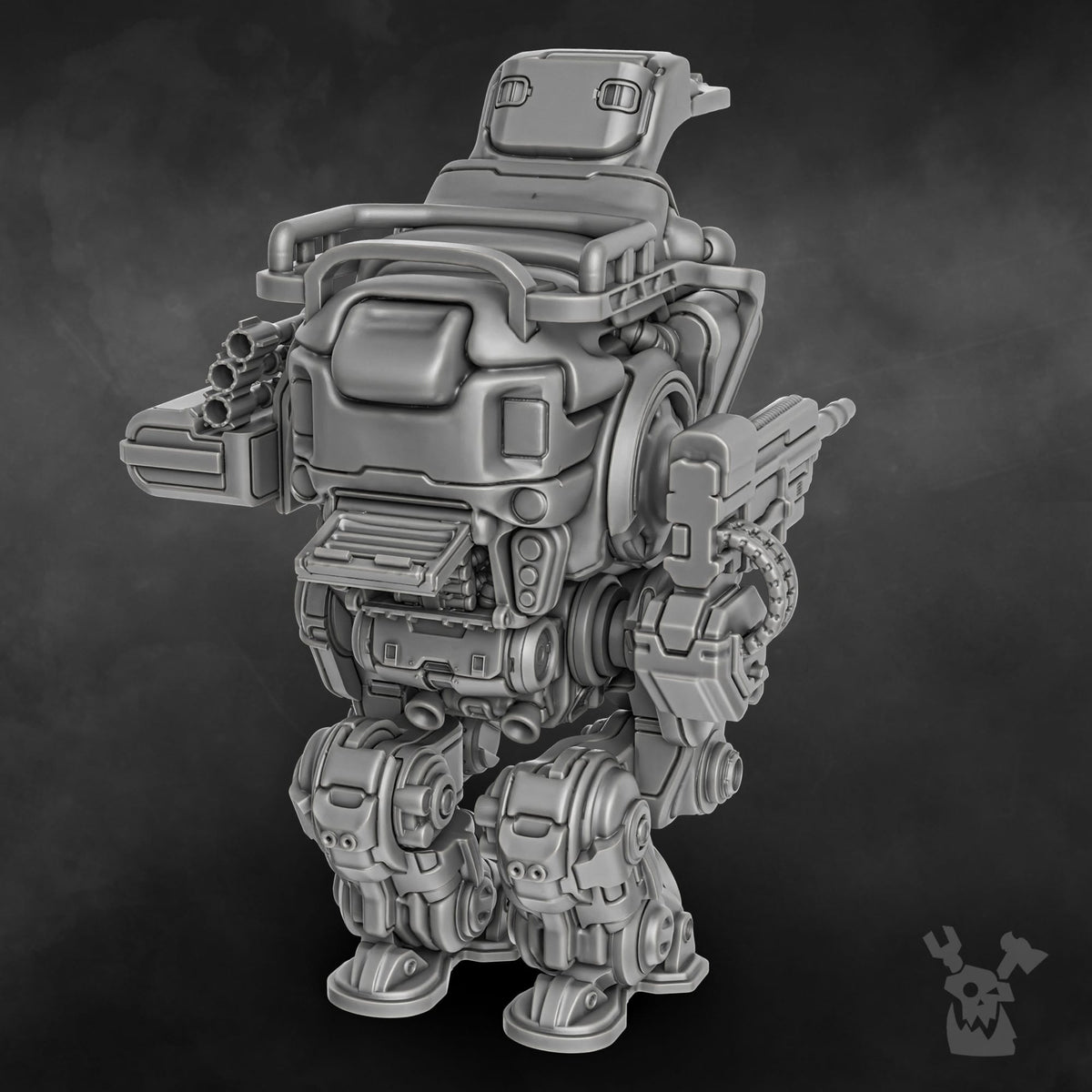 Tabletop Terrain Miniature Steamguards Heavy Walker