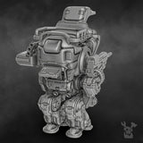Tabletop Terrain Miniature Steamguards Heavy Walker