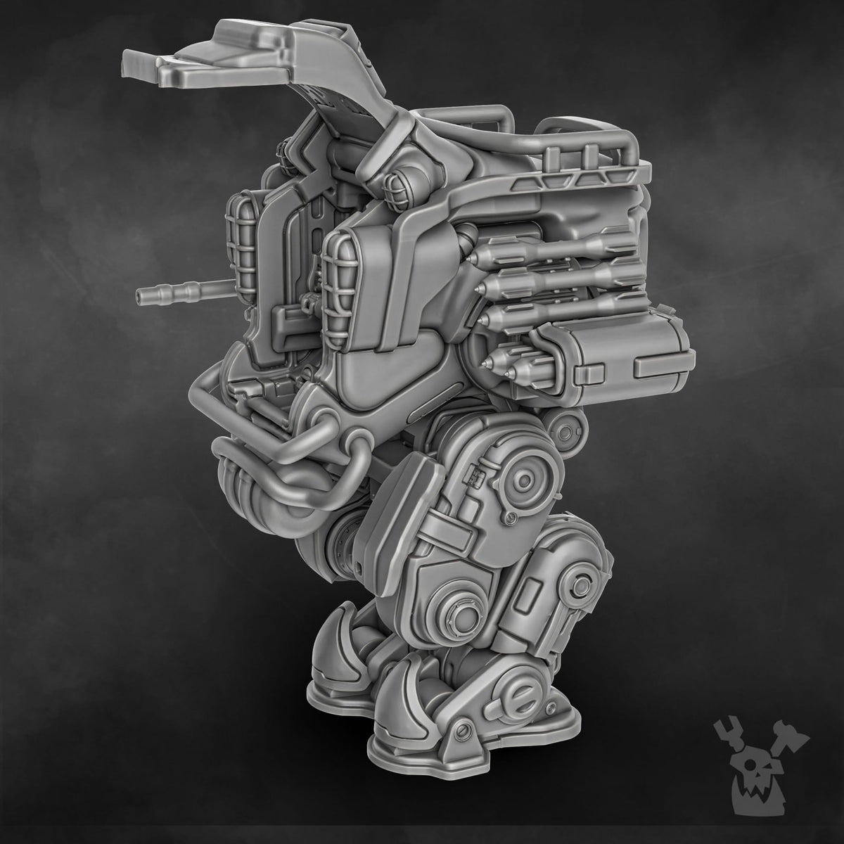 Tabletop Terrain Miniature Steamguards Heavy Walker