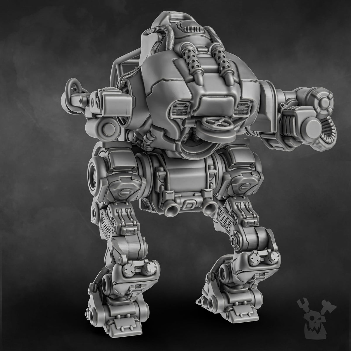 Tabletop Terrain Miniature Steamguards Light Walker