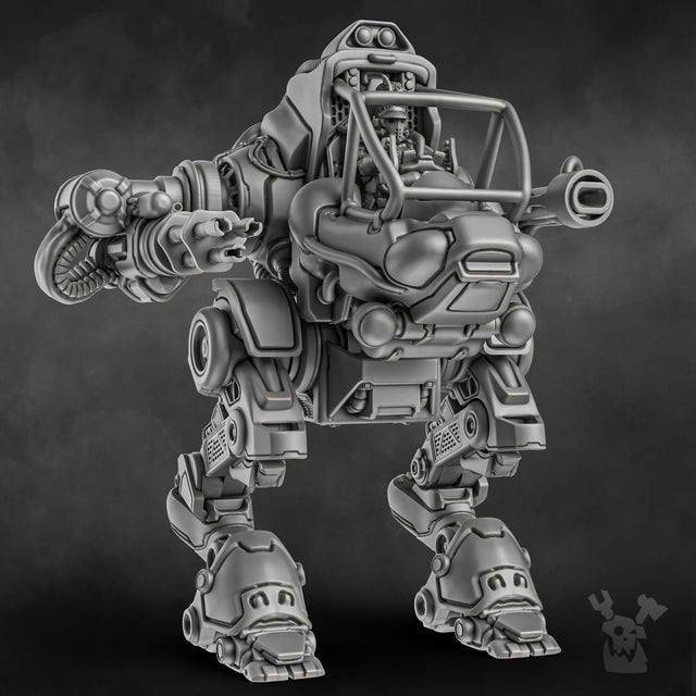 Tabletop Terrain Miniature Steamguards Light Walker