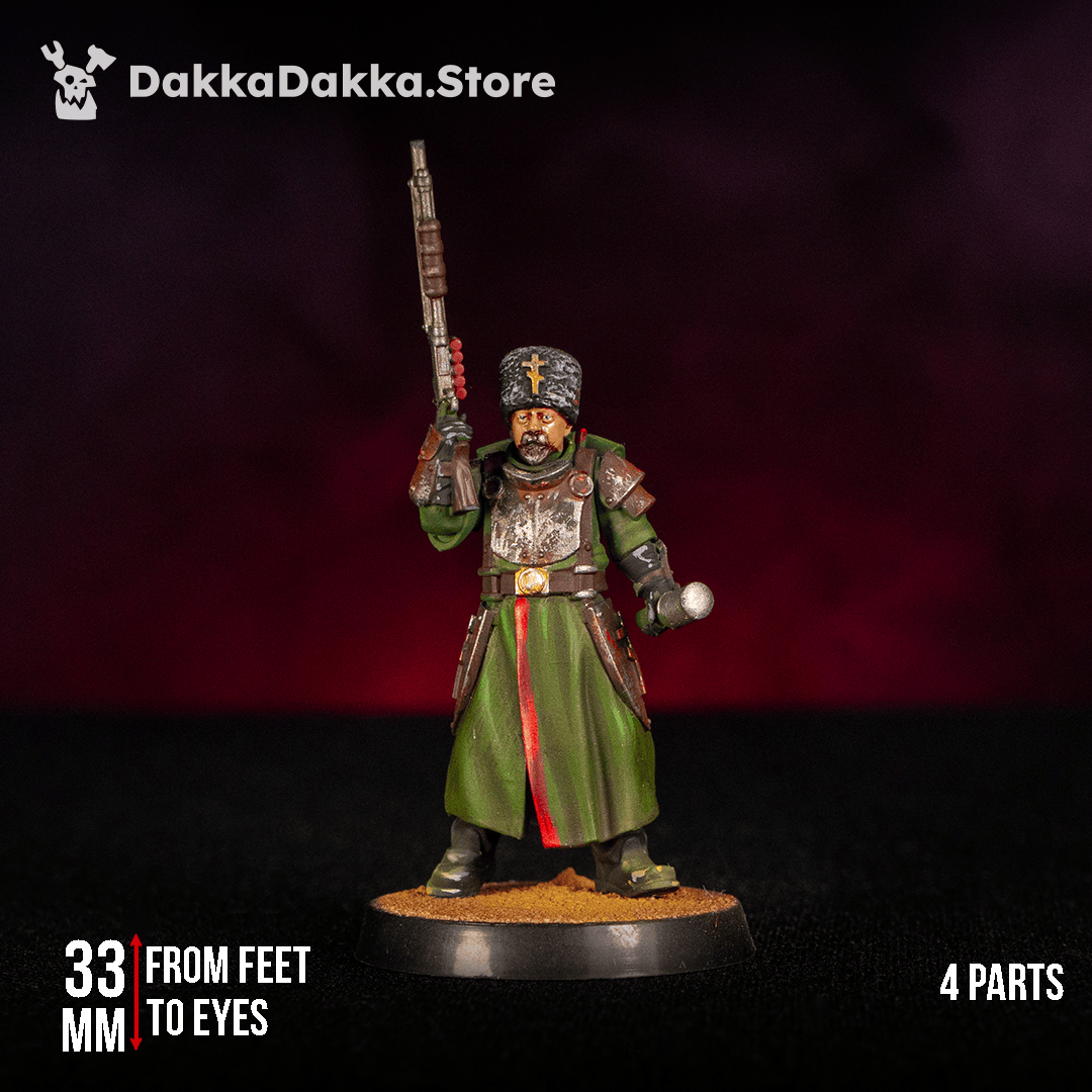 Tabletop Terrain Miniature Steel Union Soldier