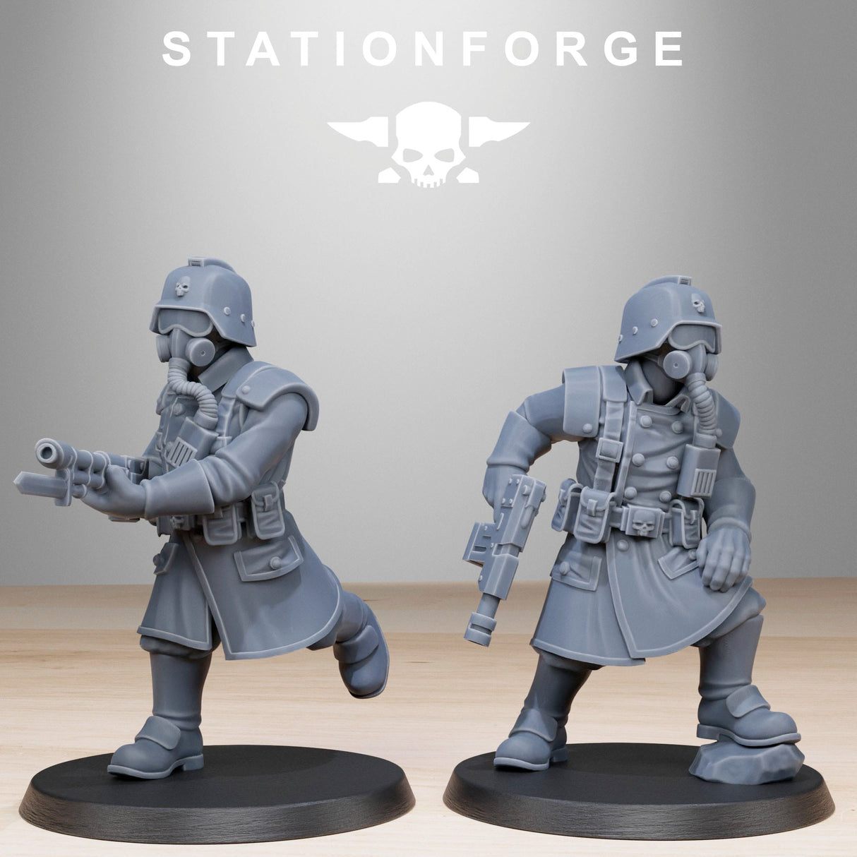 Tabletop Terrain Miniature SteelGuard Militants