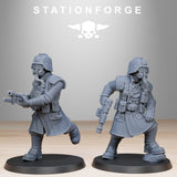 Tabletop Terrain Miniature SteelGuard Militants