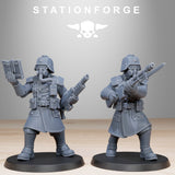 Tabletop Terrain Miniature SteelGuard Militants