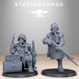 Tabletop Terrain Miniature SteelGuard Militants