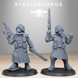 Tabletop Terrain Miniature SteelGuard Militants