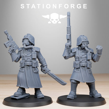 Tabletop Terrain Miniature SteelGuard Militants