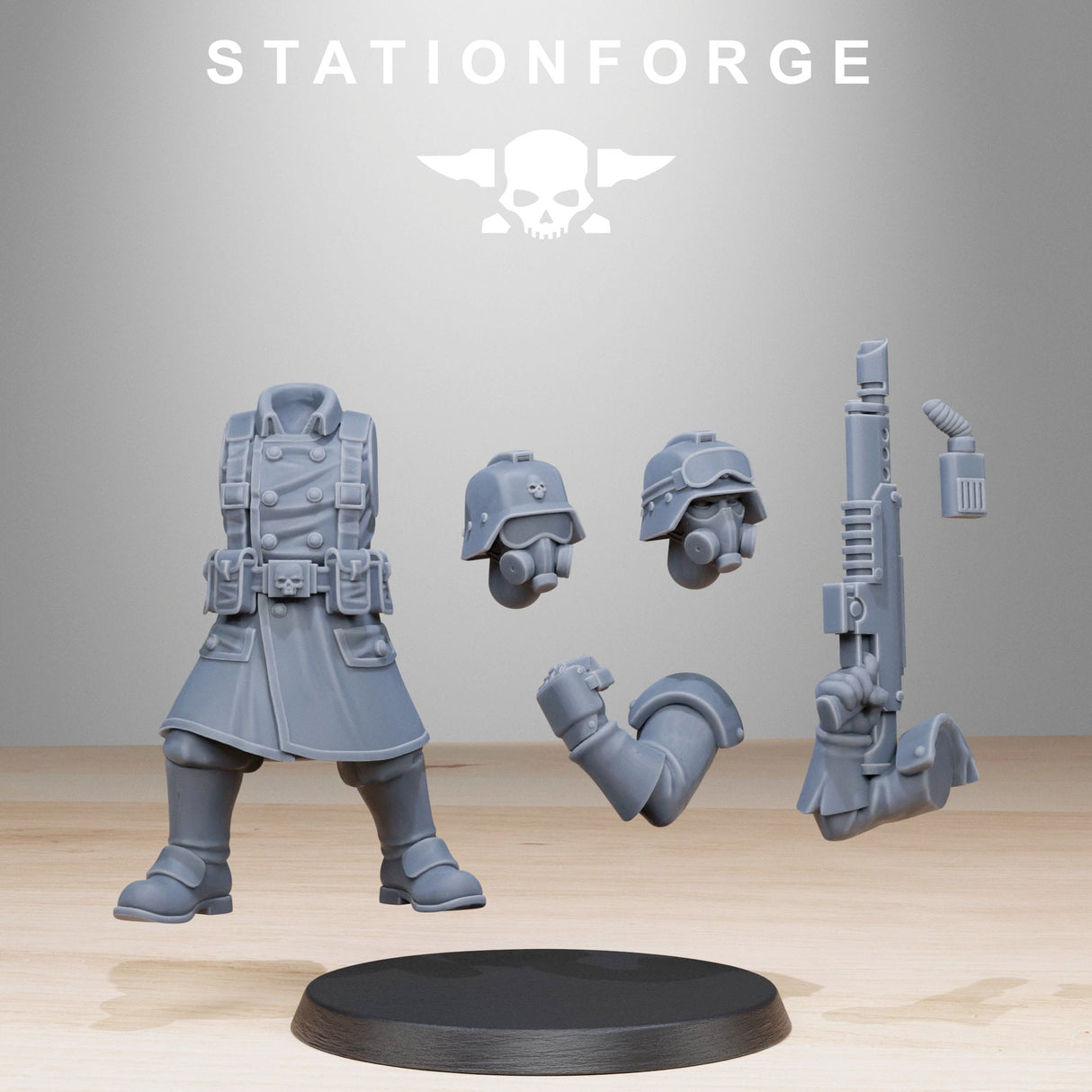 Tabletop Terrain Miniature SteelGuard Militants