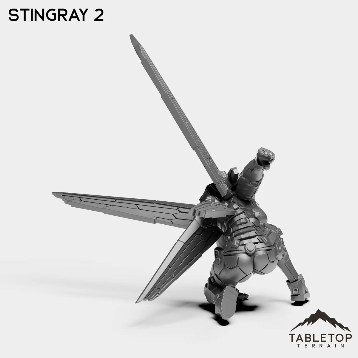 Tabletop Terrain Miniature Stingray
