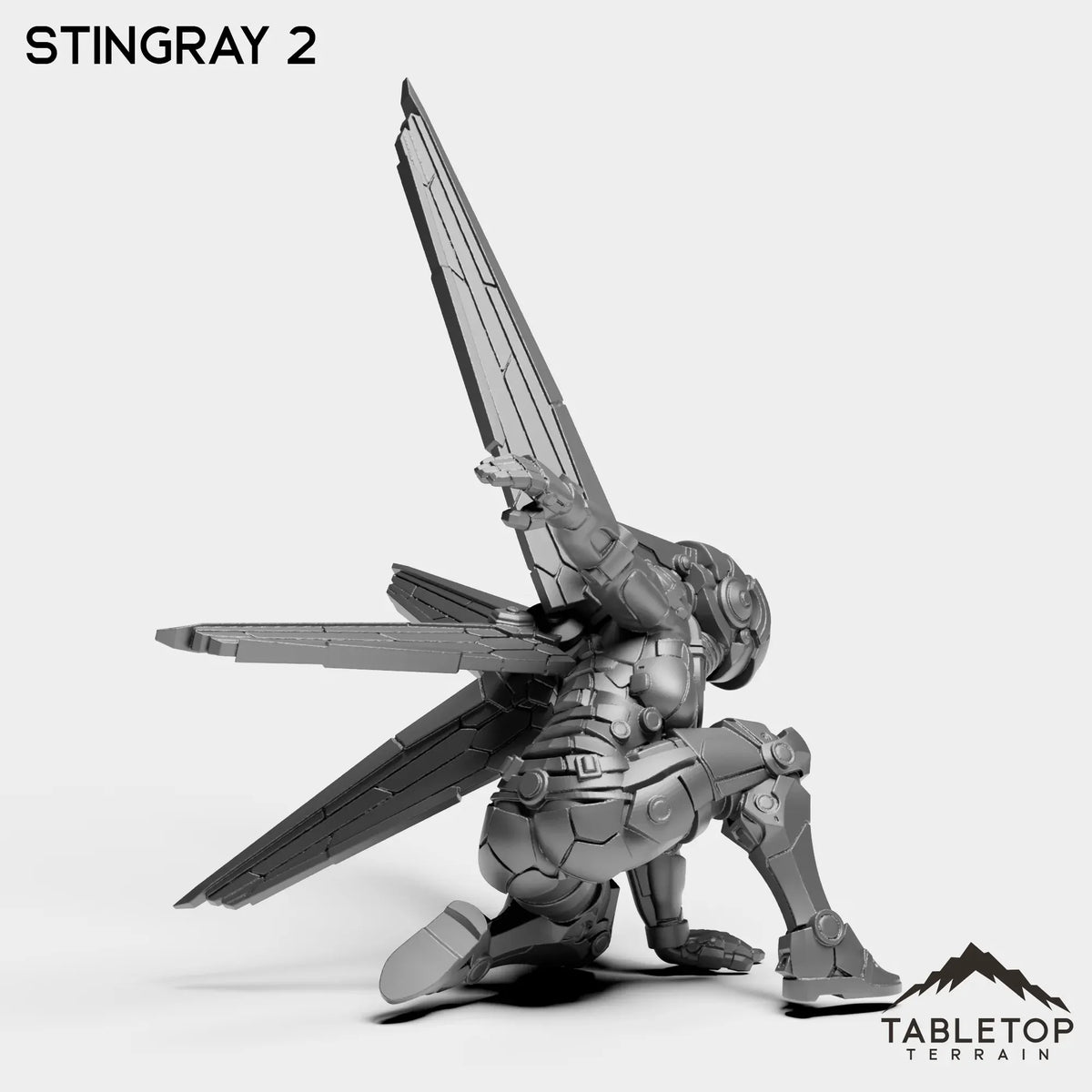 Tabletop Terrain Miniature Stingray