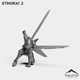 Tabletop Terrain Miniature Stingray