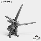 Tabletop Terrain Miniature Stingray