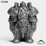 Tabletop Terrain Miniature Stone Dwarf Leader