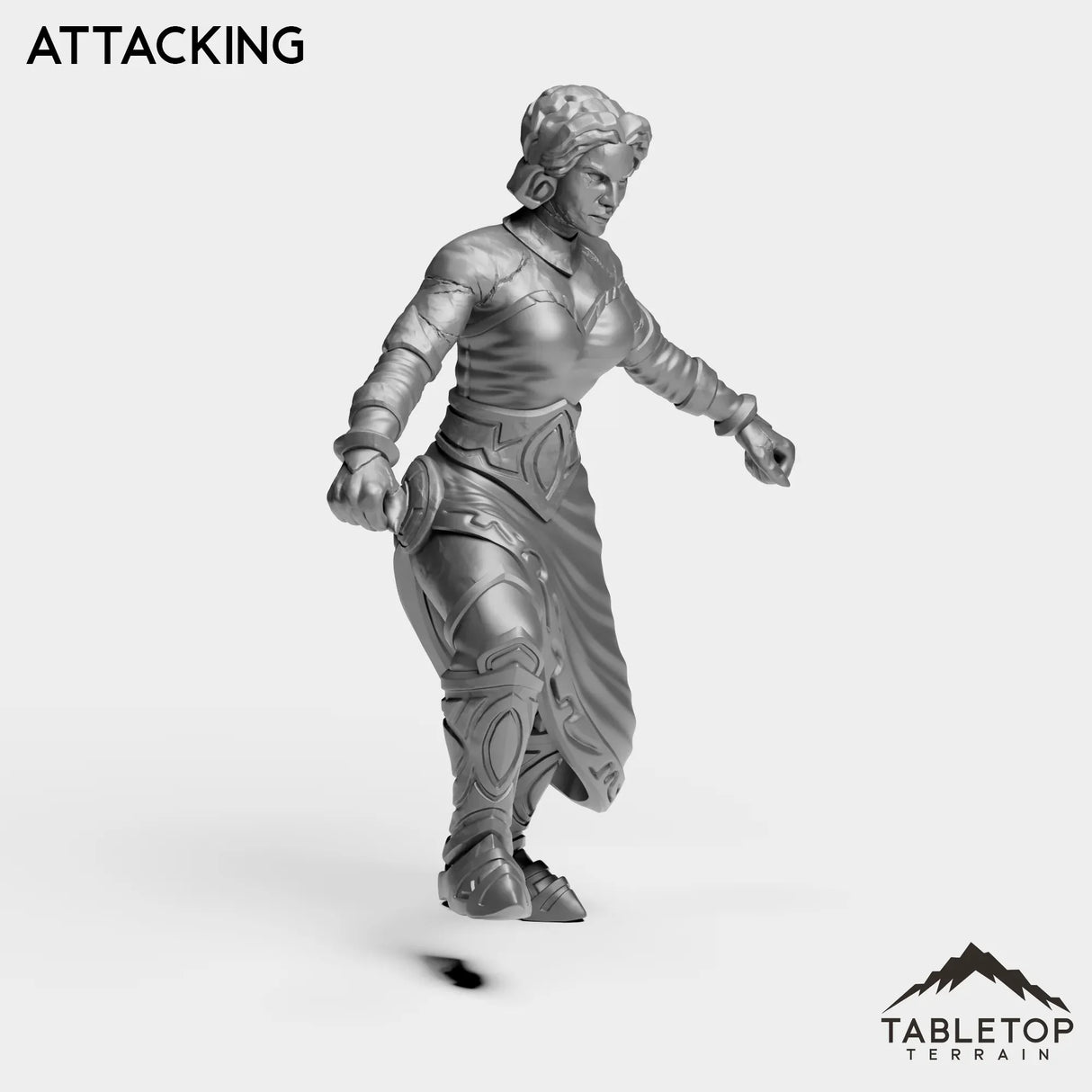 Tabletop Terrain Miniature Stone Maiden