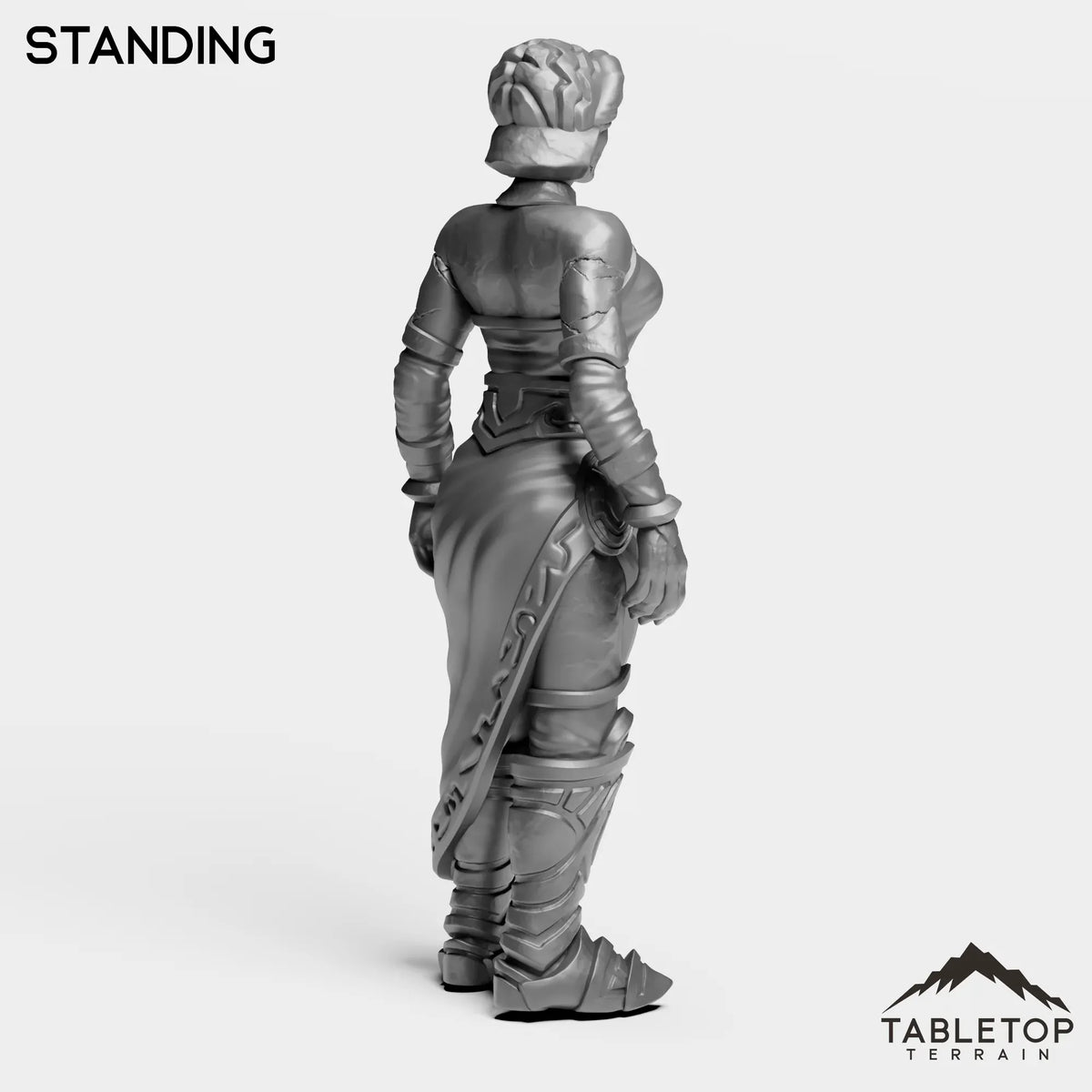 Tabletop Terrain Miniature Stone Maiden