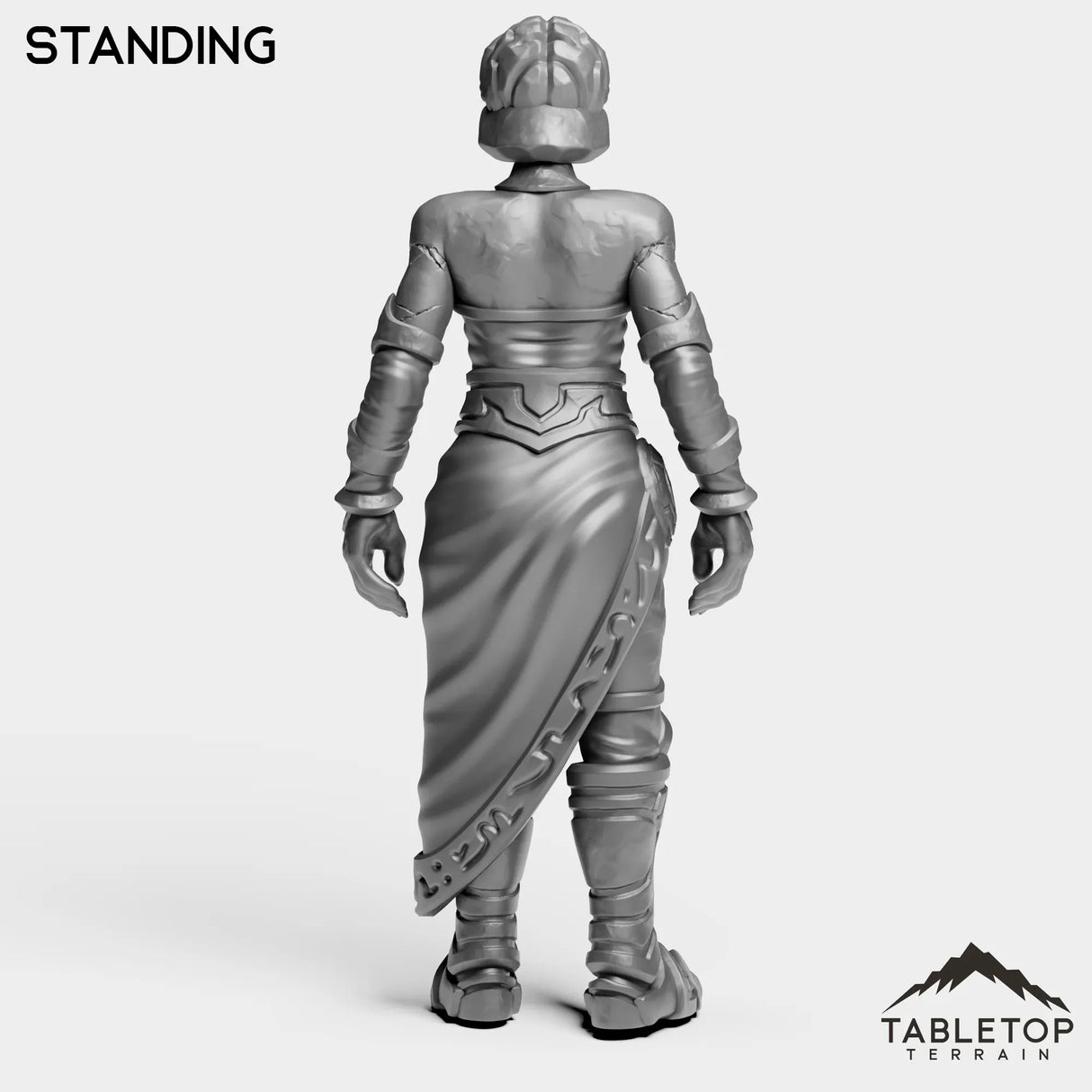 Tabletop Terrain Miniature Stone Maiden