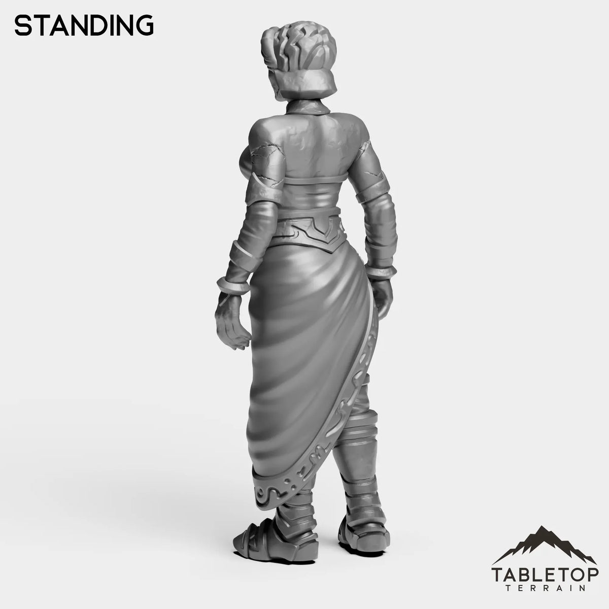 Tabletop Terrain Miniature Stone Maiden