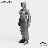 Tabletop Terrain Miniature Stone Maiden