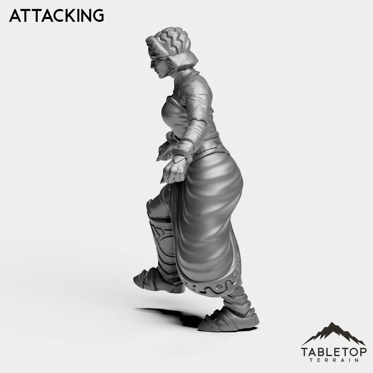 Tabletop Terrain Miniature Stone Maiden